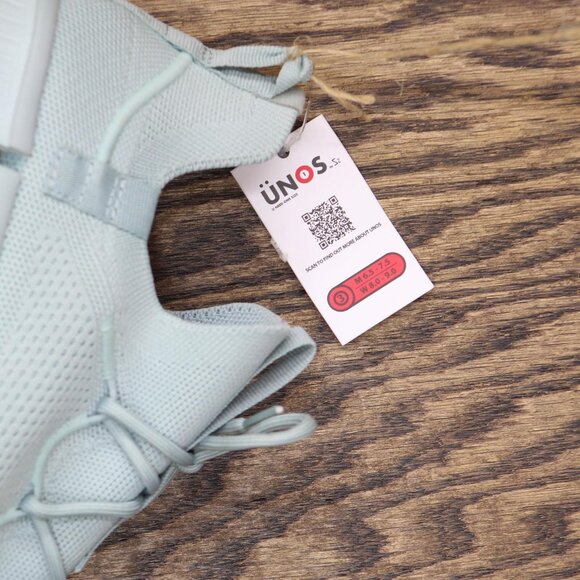 Unos By Sz Womens Breathable Low Top Sneakers Light Blue M 6.5-7.5/W 8.0-9.0 - Picture 6 of 15